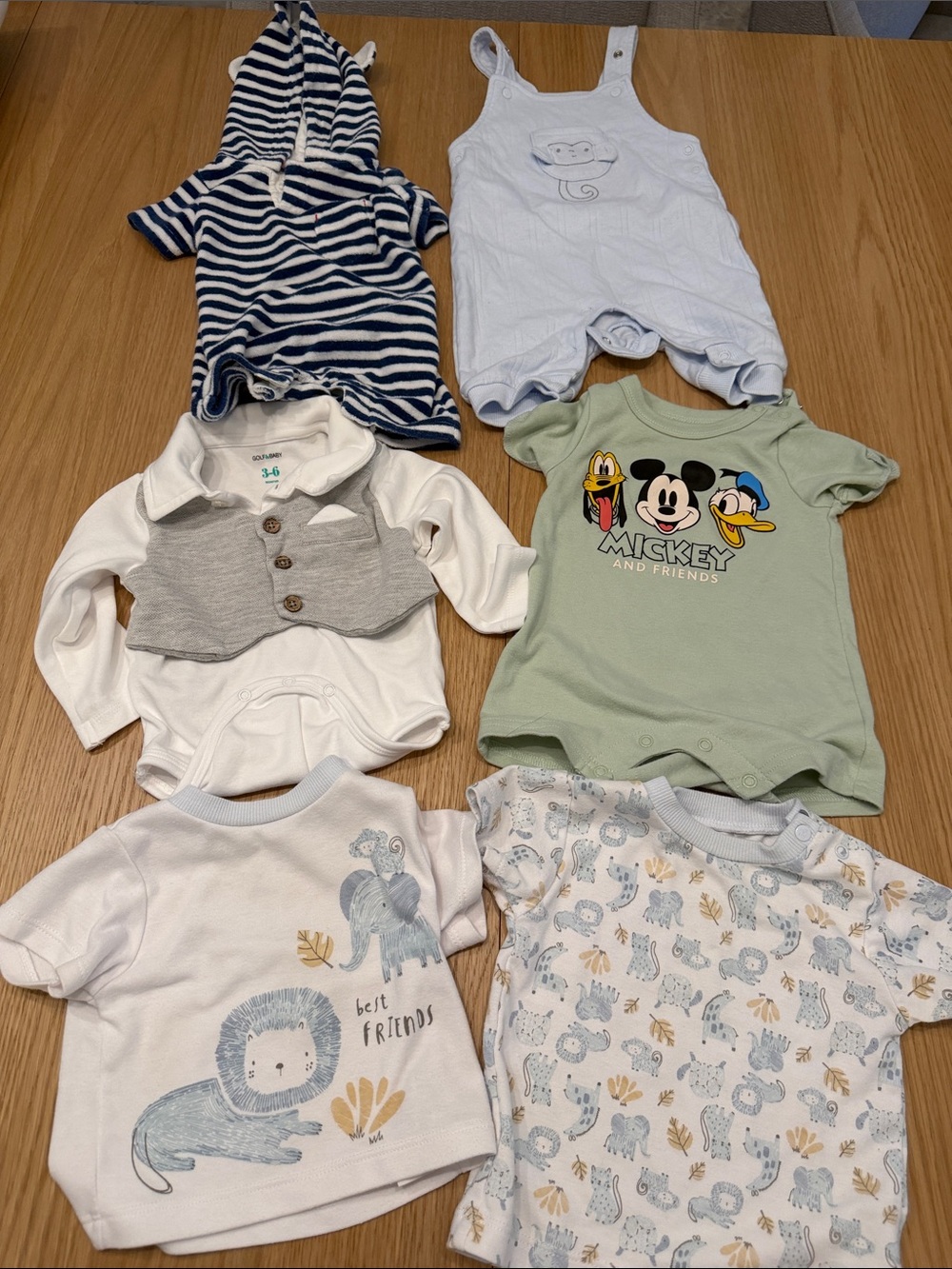 6 3-6 month boy outfits